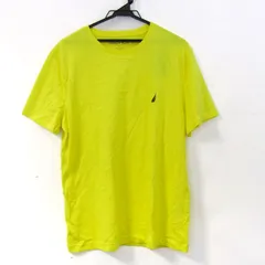 ノーティカ 半袖Ｔシャツ トップス コットンT 未使用品 メンズ Lサイズ イエロー NAUTICA