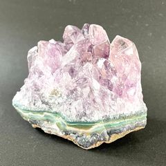 【ブラジル産 １３１g】希少♡虹入り アメジスト クラスター 天然石 原石