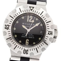 訳ありブルガリ BVLGARI SD42S ディアゴノ スクーバ  自動巻き メンズ_870637