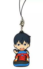 [中古]ストラップ(キャラクター) 影山飛雄 烏野ラバーストラップ すぽりん きゅんキャラいらすとれーしょんず [一番くじ ハイキュー!!~冬志団結!~] K賞