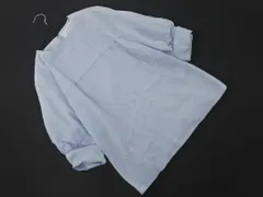 LE CIEL BLEU ルシェルブルー プルオーバー ブラウス シャツ size38/サックス ■◆ レディース