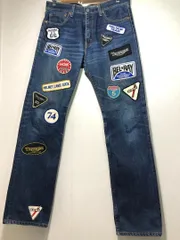 056052 JUNYA WATANABE MAN TRIUMPH ワッペン デニム M パッチ パンツ ジュンヤワタナベ コムデギャルソン トライアンフ COMME des GARCONS patches denim pant AD2002 WI-P001