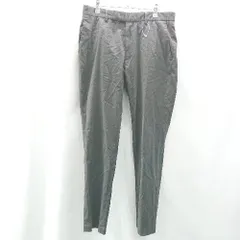 ◇ BEAUTY & YOUTH UNITED ARROWS シンプル オフィスカジュアル テーパード パンツ サイズL チャコールグレー メンズ E  【1402280006779】