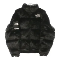 SUPREME (シュプリーム) 20AW × THE NORTHFACE Faux Fur Nuptse Jacket ND92001I ザ ノースフェイス ファーヌプシダウンジャケット アウター ブラック