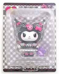 【中古】フィギュア クロミとぬいぐるみ 「Happyくじ My Melody ＆ Kuromi 50th＆20th Anniversaries」 A賞 フィギュア