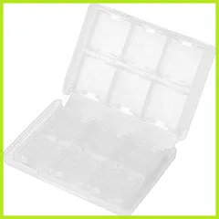 スタイラス メモリーカード キャリングケース 携帯 カード容量 ゲームカード 22 3DS 3DS ソフト ソフトケース (White)