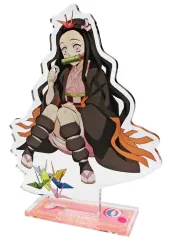 【中古】アクリルスタンド・アクリルパネル 竈門禰豆子 スタンド付きアクリルプレート-戯典- 「鬼滅の刃」