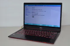 ジャンク品ノートパソコン 富士通 UH75/J core i5-3317U メモリ4GB 13.3インチ