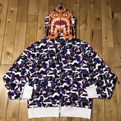 香港限定 BAPE camo タイガー パーカー ベイプ tiger ape