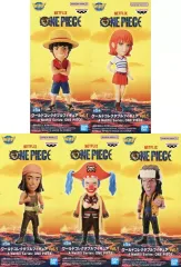 【中古】フィギュア 全5種セット 「ワンピース(Netflix)」 ワールドコレクタブルフィギュア vol.1(A Netflix Series： ONE PIECE)