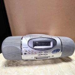 SHARP MDCDラジカセ MD-F220-S (ジャンク)