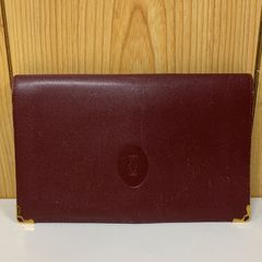 71 Cartier カルティエ マストライン  二つ折り長財布