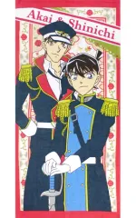【中古】タオル・手ぬぐい(キャラクター) 工藤新一＆赤井秀一 バスタオル 「セガラッキーくじ 名探偵コナン -ZERO COLLECTION-」 B賞