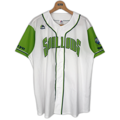Swallows CREW ユニホーム 東京ヤクルトスワローズ ファンクラブ ユニフォーム 半袖 L グリーン Tokyo Yakult Swallows グッズ プロ野球 ベースボール 大きいサイズ 大きめ