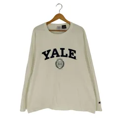 チャンピオン Champion USA製 T1011 YALE HEAVY WEIGHT JERSEY ロングスリーブTシャツ メンズ import：XL 