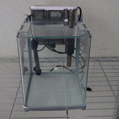20センチ水槽・フィルター ・ヒーター3点セット 【中古】