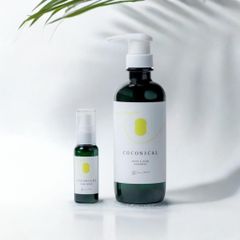 セット ココニカル 全身シャンプー トリートメント COCONICAL 無添加 流さないヘアトリートメント ボディソープ シルク 天然 保湿 みどり繭 うるおい シャンプー オーガニック アミノ酸 全身ソープ 絹生活研究所 洗い流さないトリートメント