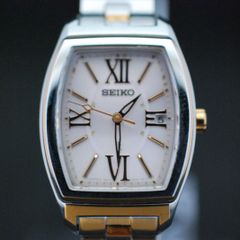 稼働◎良品】セイコー ルキア ソーラー 電波 ラメ文字盤 SEIKO - メルカリ