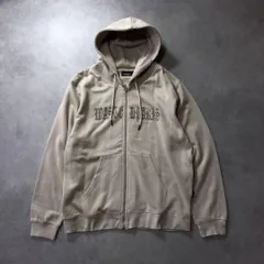 GQ1589◇WASTED PARIS : スワロロゴ スウェットパーカー◇XL◇ベージュ系 ウェイステッドパリスのサムネイル