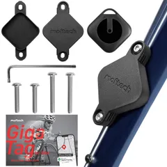 新品 【 GPS本体＋ケースセット 】自転車盗難 対策 自転車 ロードバイク BMX ミニベロ 盗難 防止 抑止 追跡 捜索 軽量 防水 ボトル 台座 iOSのみ対応 iPhone6s以降対応 iPhoneSE対応 iOS14.3以降対応 Android非対応