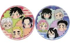 【中古】バッジ・ピンズ [単品] 集合 缶バッジ2個セット 「鬼滅の刃 吾峠呼世晴原画展」