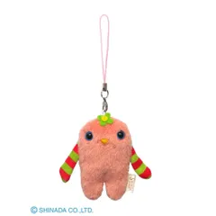 【メール便】モケケ マスコットキーホルダー ストラップ チモッケ チト シナダ チャーム キャラクター グッズ のサムネイル