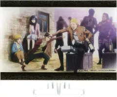 【中古】アクリルスタンド・アクリルパネル ハンネス＆エレン＆ミカサ＆アルミン(G) 場面写アクリルアートボード vol.1 「進撃の巨人」