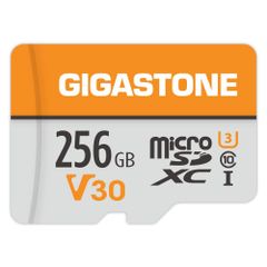 Gigastone マイクロSDカード 256GB SDアダプタ付 U3 C10 100MB/S Gopro アクションカメラ スポーツカメラ SDXC 4K Ultra HD (4K UHD) ビデオ 撮影