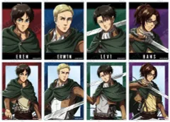 【新品】キャラカード 【ボックス】進撃の巨人 描き下ろし 戦いの後でver. トレーディングアクリルカード