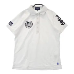 サイズ：1 PEARLY GATES パーリーゲイツ 055-1160502 半袖ポロシャツ  ホワイト系 [240101539403] ゴルフウェア レディース ストスト