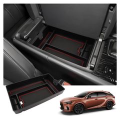 【数量限定】RX350 RX450h+ RX500hコンソールトレイ 小物入れトレイ 車種専用 車内収納ボックス ALA10/ALH10型コンソールボックス カーアクセサリー 5代目 内装パーツ アームレストボックス 【RUIYA】新型レクサス・RX ラバーマ
