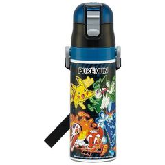 ポケットモンスター 水筒 マグボトル 470ml 保冷 超軽量 直飲み ステンレスボトル 子供 子ども キッズ ポケモン スケーター