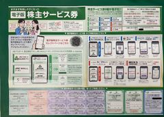 東日本旅客鉄道株式会社（JR東日本）の 株主優待のサービス券