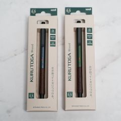 新品２種セット　クルトガウッド　フォレストグリーン スチールグレー クルトガウッド0.5mm フォレストグリーンスチールグレーセット