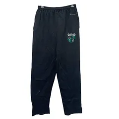 Champion スウェットパンツ M ブラック チャンピオン イージーパンツ 00's ワンポイント 刺繍 スポーティー 古着卸 アメリカ仕入 2508-400