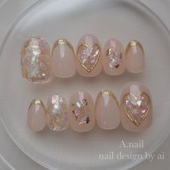 シェルハートのミラーネイル⋆*
