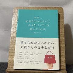 本当に必要なものはすべて「小さなバッグ」が教えてくれる 250522a
