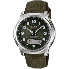 WJ39  [カシオ] 腕時計 ウェーブセプター 【国内正規品】電波ソーラー WVA-M630B-3AJF メンズ グリーン