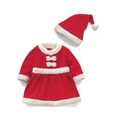 サンタ コスプレ サンタクロース コスチューム 衣装 キッズ こども用 赤ちゃん 子供用 クリスマス パーティー 80cm～120cm対応 プレゼントに おすすめ 安い かわいい 値段 gC6B761