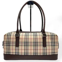 極美品　大容量　バーバリー　ボストンバッグ　ノバチェック　ナイロン　黒　ブラック BURBERRY（ボストンバッグ）のフリマアイテム一覧