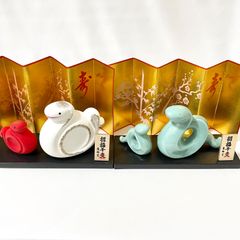 旭神窯　干支　置物 旭神窯 陶器 干支 うさぎ 兎 - メルカリ