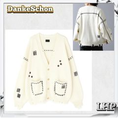 正規品 LHP ダンケシェーン トップス ニットカーディガン ホワイト 