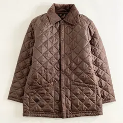 28l2 《美品》 イギリス製 LAVENHAM ラベンハム キルティングジャケット XS ブラウン メンズ アウター 上着のサムネイル