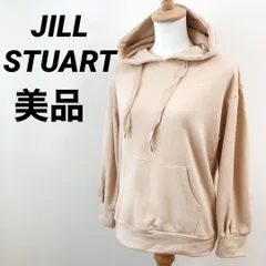 【美品】JILLSTUART　ジルスチュアート　長袖パーカー　ロゴ入り　ロゴ入りのサムネイル