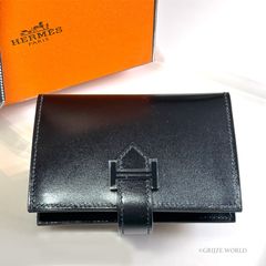 HERMES ベアンミニ 財布 ソーブラック 新品未使用 黒 ボックスカーフ