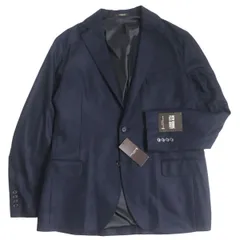 未使用品●定価58300円 マッキントッシュロンドン NEW BRIDGE FLEX JERSEY ウールテーラードジャケット/濃紺ブレザー ネイビー LL 正規品 q04-st30310-121のサムネイル