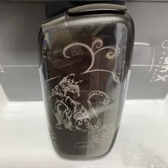 トライバル キャット マウス デザイン レーザー加工 プルームエックス Ploom X アドバンスド ブラック 黒 ネコ ネズミ 新型 新品 未使用 送料無料 オリジナル カスタム お洒落 おしゃれ オシャレ