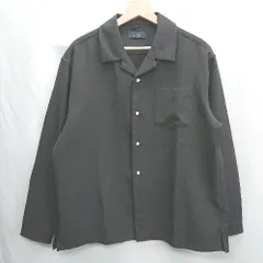◇ ⊂ MONO-MART モノマート 長袖 シャツ サイズMS ブラック メンズ E  【1412090046612】のサムネイル