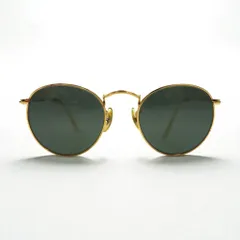 Ray-Ban USA製 ボシュロム社 ヴィンテージ ボストン サングラス メタルフレーム ラウンド W1573 VSBJ B&L