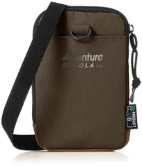 【在庫処分】スマホショルダーバッグ [アヴェンチュラ] ベルトポーチ スマホポーチ ミニバッグ L字ファスナー ショルダー付き 撥水素材 斜めがけ 0010